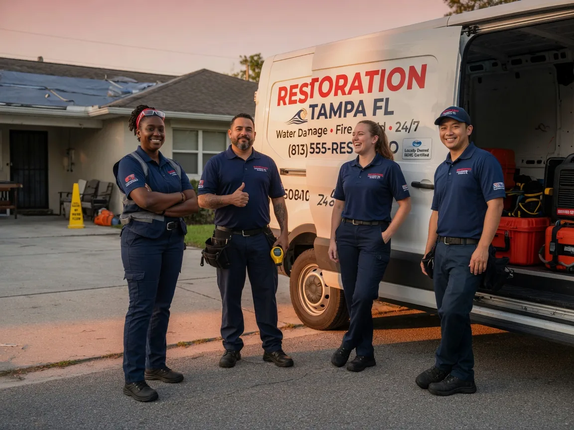 Water Damage Restoration company in Knoxville, AR